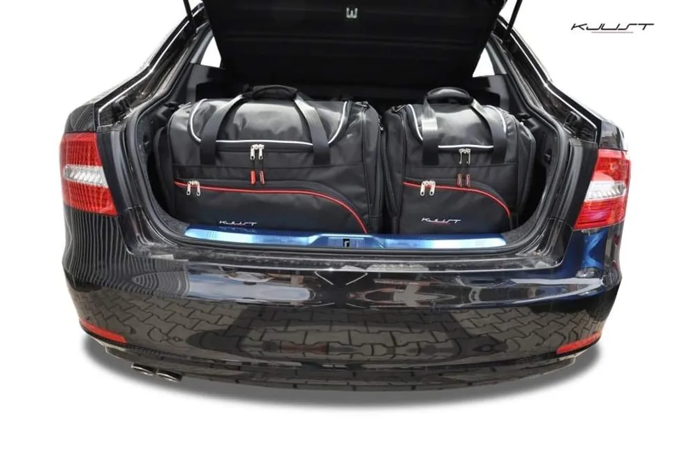 Sprawdź teraz SKODA SUPERB LIMOUSINE 2008-2015 TORBY DO BAGAŻNIKA 5 SZT