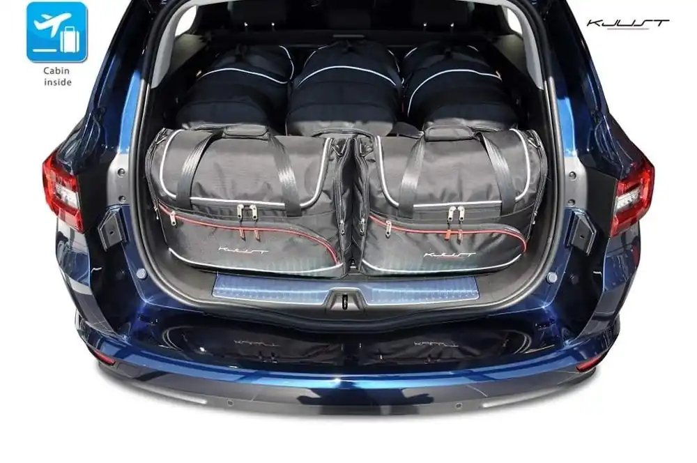 RENAULT TALISMAN GRANDTOUR 2015+ TORBY DO BAGAŻNIKA 5 SZT Szybka wysyłka
