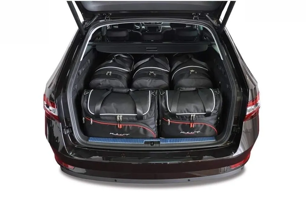 SKODA SUPERB KOMBI 2015+ TORBY DO BAGAŻNIKA 5 SZT Promocja