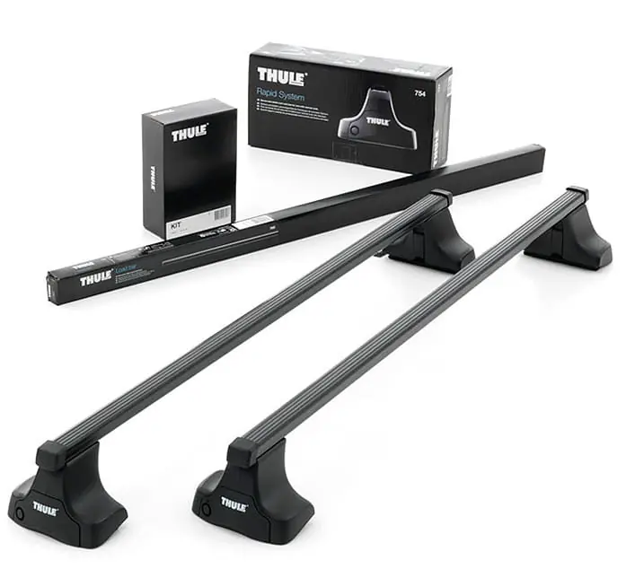 THULE Rapid System 754 bagażnik dachowy stalowy do aut 3 drzwiowych Bezpieczne zakupy