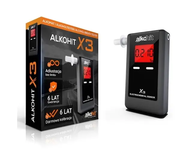 Alkomat - Alkohit X3 elektrochemiczny Szybka dostawa