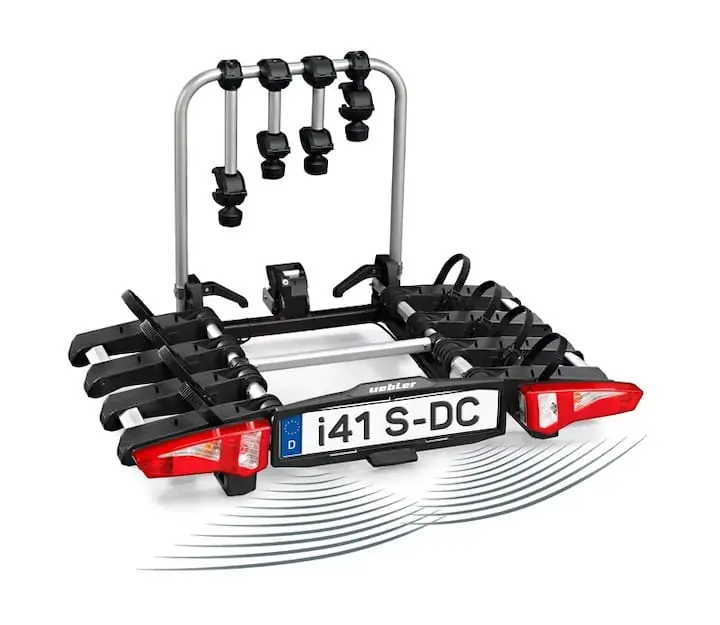 Hit cenowy Platforma rowerowa i41 S-DC UEBLER z czujnikiem cofania - na 4 rowery