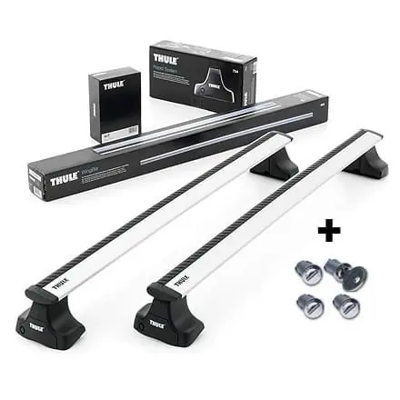 Oferta Thule WingBar 754 bagażnik dachowy + zamki
