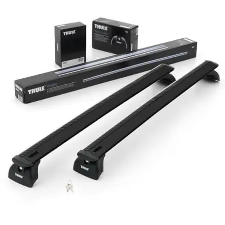 Thule WingBar 753 bagażnik dachowy alu black na relingi zintegrowane Wysoka jakość