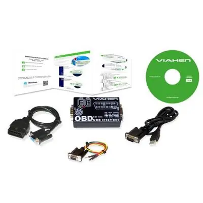 Interfejs VAG USB KKL + kabel OBD2 + piny Najlepsza cena