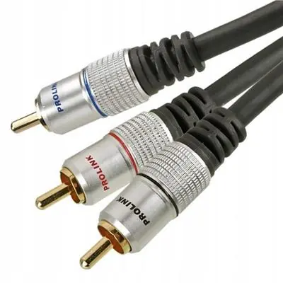 Okazja Kabel subwoofer typ Y RCA - 2xRCA 5m Prolink