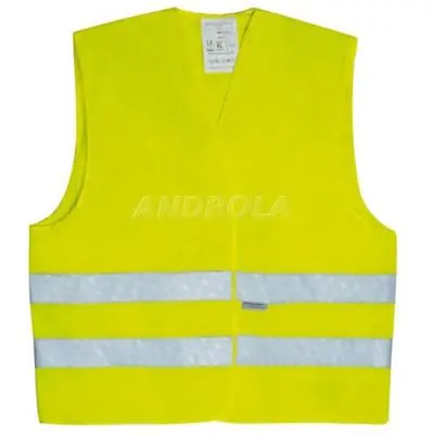 Premium Kamizelka ostrzegawcza odblaskowa żółta XL