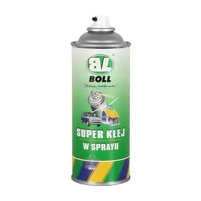 Klej spray podsufitki tapicerki mocny Boll 400ml Popularny