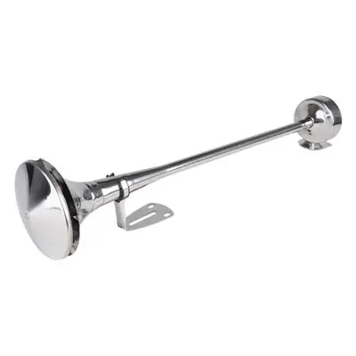 Najlepsza cena Klakson fanfara sygnał chrom 12V 24V 620mm LowTone