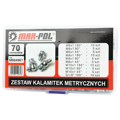 Kalamitki metryczne zestaw 70szt Mar-pol Do wyczerpania zapasów