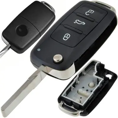 Bezpieczne zakupy Kluczyk obudowa pilot VW Golf Polo Tiguan Caddy T5