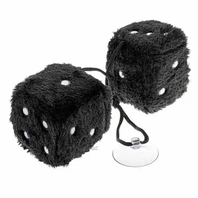 Kostki pluszowe ozdobne zawieszka do auta 60x60mm Kup online