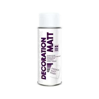 Lakier dekoracyjny matowy DecoColor 400ml biały Wyjątkowa oferta
