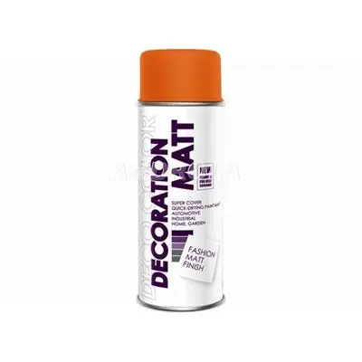 Lakier dekoracyjny matowy DecoColor 400ml pomarańc Kup teraz