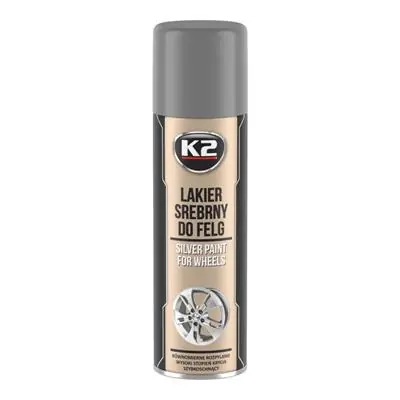 Tylko do końca tygodnia Lakier do felg srebrny 500ml K2