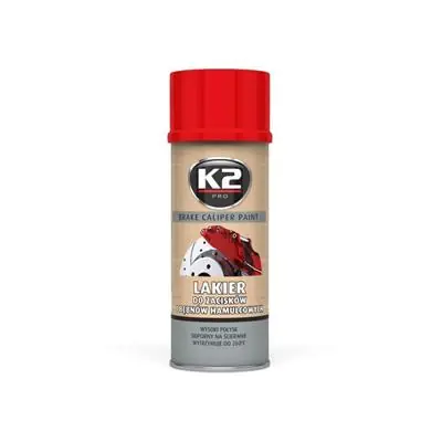 Lakier do zacisków hamulców Caliper 400ml K2 czerw Dostępne od ręki