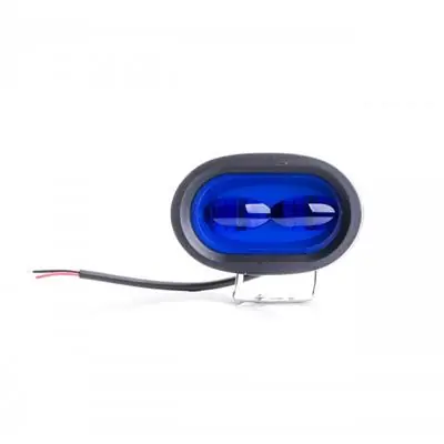 Obniżka ceny Lampa robocza led owal 20W 30st 2400lm niebieska