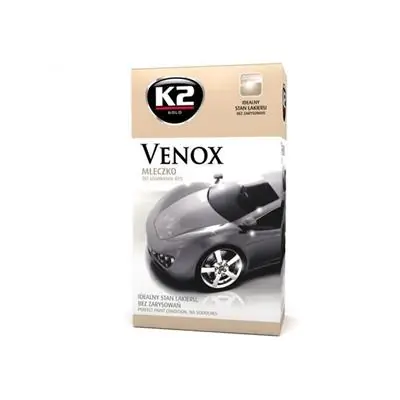 Mleczko do usuwania rys z gąbką Venox K2 180g Wysoka jakość
