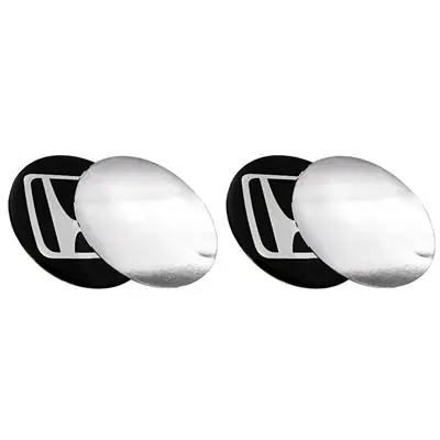 Naklejki na kołpaki emblemat Honda 60mm czar sil 4 Rabat