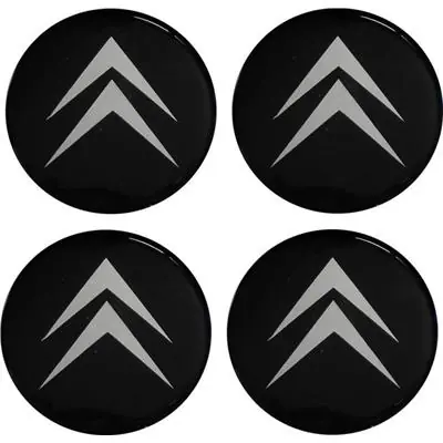 Naklejki na kołpaki emblemat Citroen 50mm cz si st Cena promocyjna