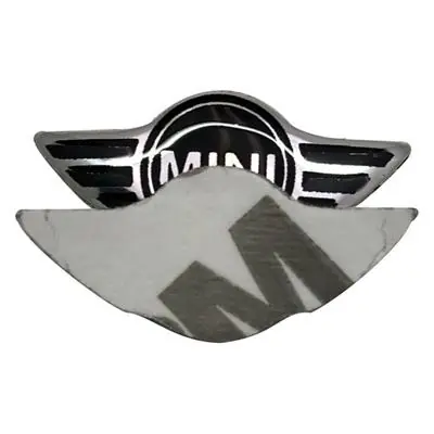 Łatwy zwrot Naklejka na kluczyk pilot znaczek Mini 21x10mm