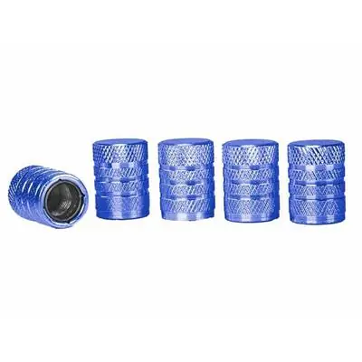 Nakrętki na wentyle alu z gwintowanym wkładem nieb Hit cenowy