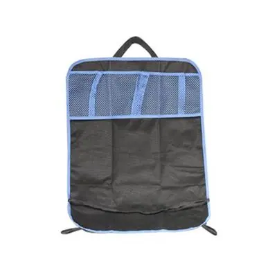 Ochraniacz organizer na fotel 45x60cm niebieski Premium
