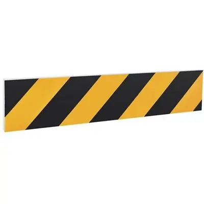 Nowy Odbojnik do garażu ochraniacz drzwi 50x10x1,5cm
