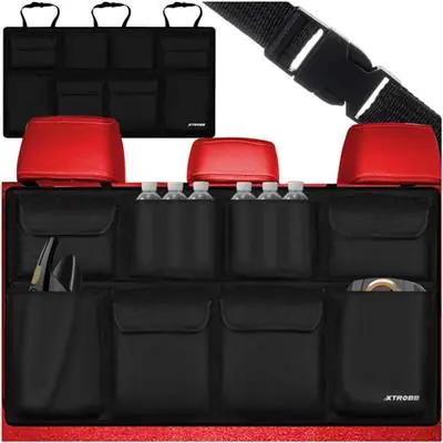 Nowy Organizer na fotel samochodowy 8 kieszeni 86x48cm