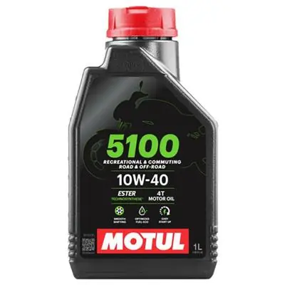 Darmowy zwrot Olej 10W40 4T 1L Motul 5100