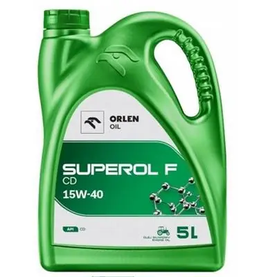 Popularny Olej 15w40 mineralny 5L Orlen Superol F CD