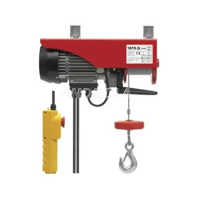 Wciągnik elektryczny linowy 1050W 300/600kg Yato Super okazja
