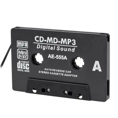 Transmiter adaptor samochodowy kaseta MP3 CD MD Najlepsza cena