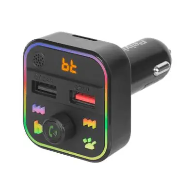 Do wyczerpania zapasów Transmiter samochodowy FM Bluetooth 5.3 USBx2