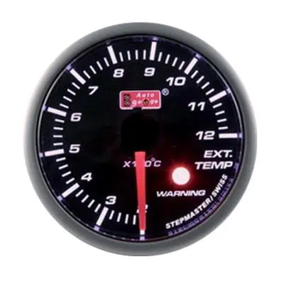 Darmowa dostawa Wskaźnik temperatury spalin EGT fi52 Auto Gauge