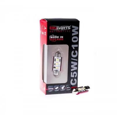 Żarówka C10W 39MM 3SMD 2835 SAMSUNG LED Canbus Oferta czasowa
