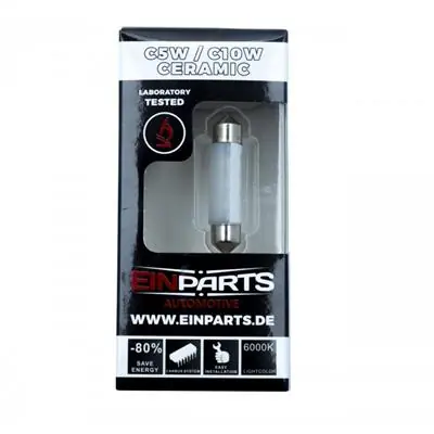 Żarówka C5W C10W 42mm Canbus Ceramic 6LED Wysoka jakość