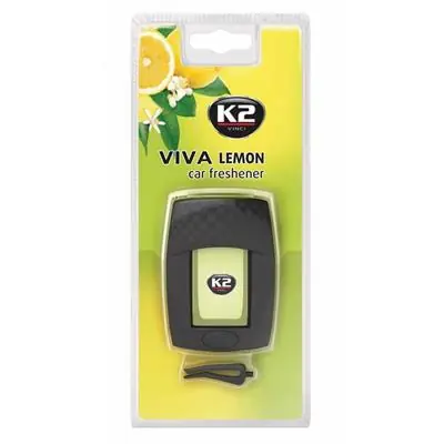 Zapach samochodowy na kratkę VIVA LEMON K2 Nowy
