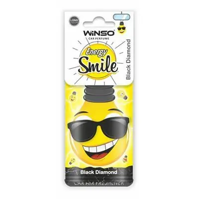 Niska cena Zapach zawieszka Winso ENERGY SMILE Black Diamond