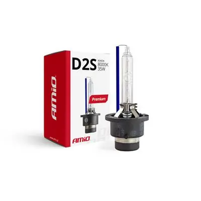 Żarnik palnik Xenon D2S 8000K AMiO PREMIUM Nie przegap