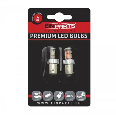 Kup online Żarówki P21/5W 1157 30 SMD 3020 Canbus czerwone