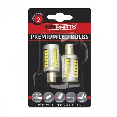 Żarówki P21W 135 SMD 4014 Canbus białe 2szt Darmowy zwrot