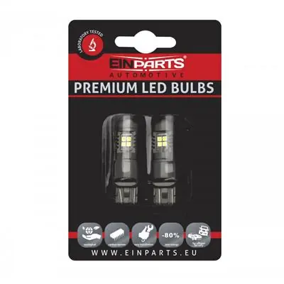 Żarówki W21/5W 16 SMD 3030 Dual białe/pomarańcz Oferta czasowa
