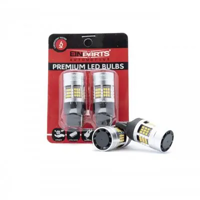 Żarówki W21W 7440 54 SMD 2016 AMBER Canbus 2szt Tani