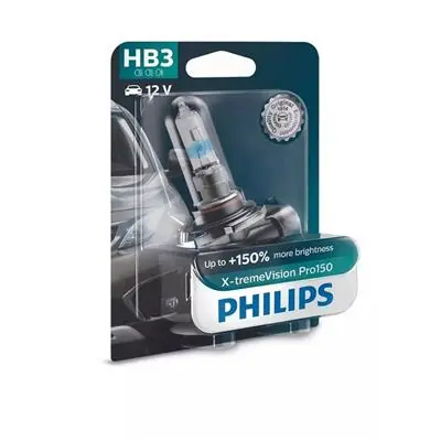 Wysoka jakość Żarówka HB3 12V X-Treme Vision +150% Philips