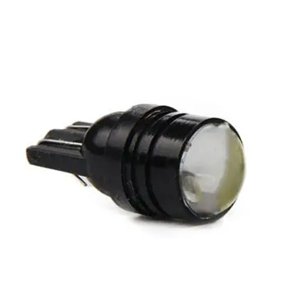 Hit sprzedaży Żarówka T10 W5W 12V LED COB soczewka czarna
