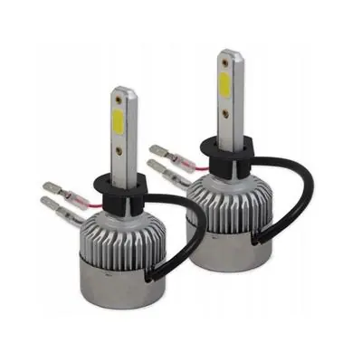 Żarówki H1 12V LED S2 72W COB 16000lm 6500k 2szt Nie przegap