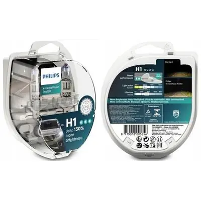 Rabat Żarówki H1 12V X-Treme Vision +150% Philips 2szt