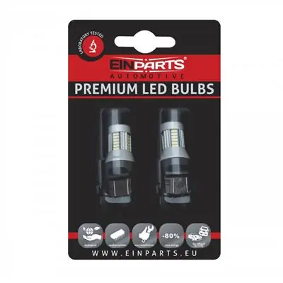 Żarówki LED W21/5W 7443 30 SMD 4014 Canbus 2szt Najlepsza cena