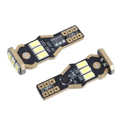 Ostatnie sztuki Żarówka W16W T15 9x5730 SMD 12V CANBUS biała 2szt